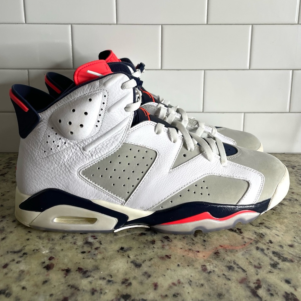 Nike Air Jordan 6 Retro 'Tinker' Men's Size 14 384664-104